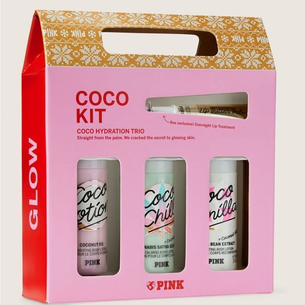 🆕️🆚️Pink Coco Kit 4pc Set! - Picture 2 of 4